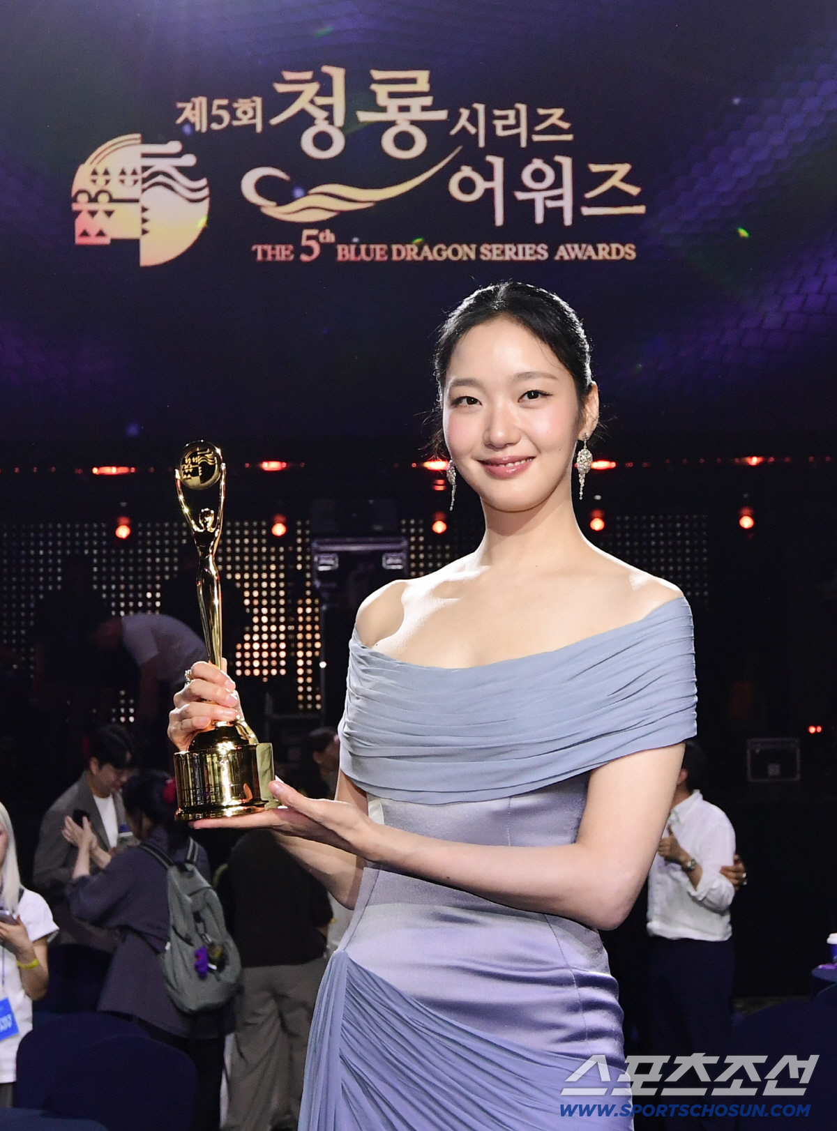 제5회 청룡 시리즈 어워즈 무대 전경