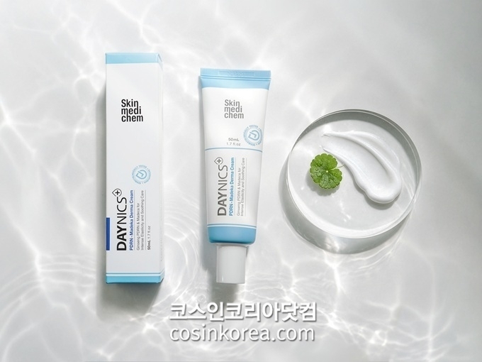 케이메디켐의 PDRN 더마 스킨케어 제품들