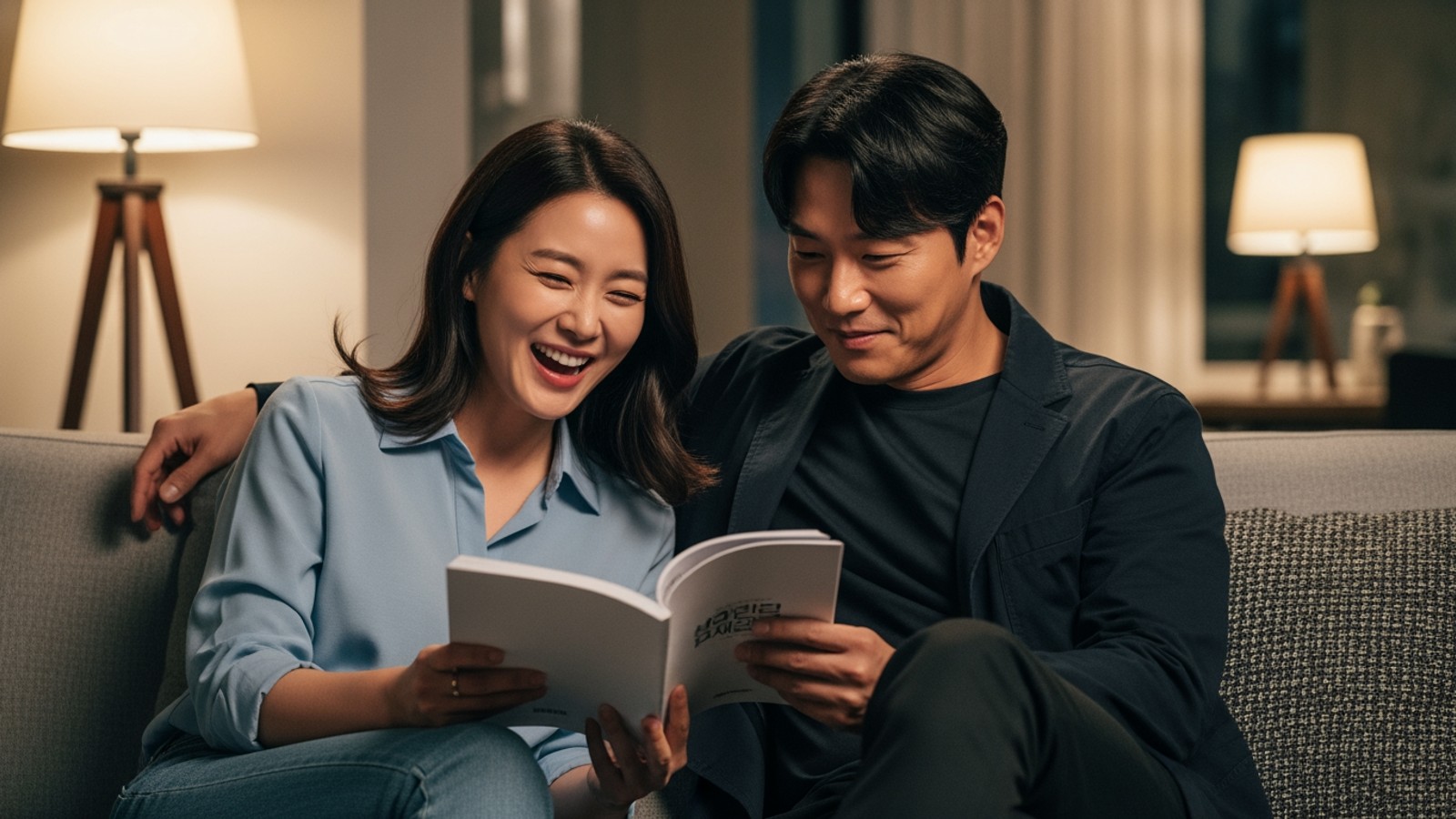 AI 생성 이미지 · 'Okay Let's Get Divorced' 오늘 첫 방송, 이
