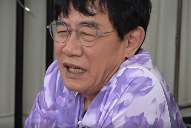 이경규가 멕시코전 패배에 대해 이야기하는 모습