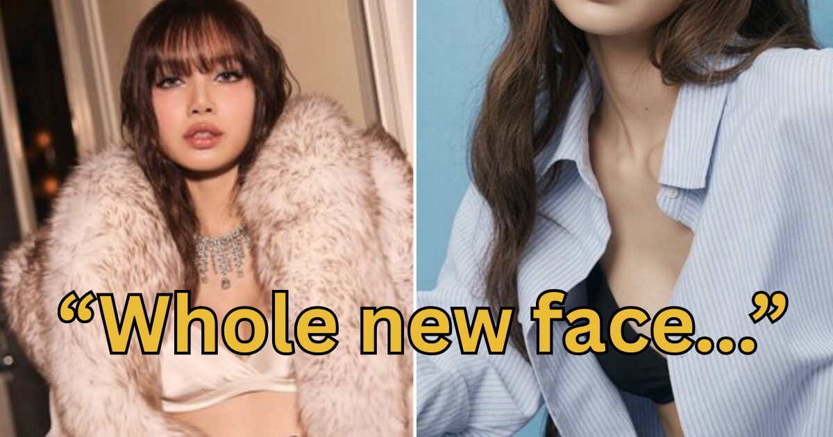 BLACKPINK Lisa新照引發外貌相關討論。