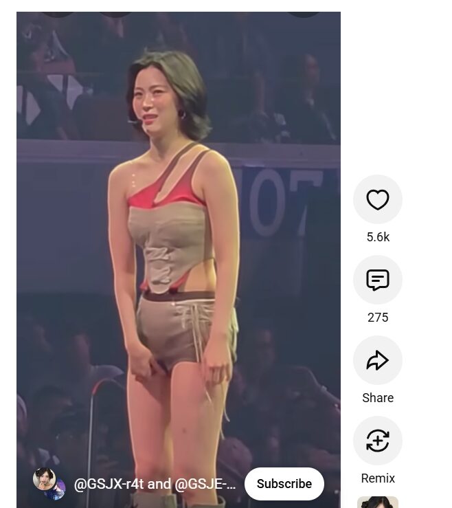 柳真舞台片段在社群上引起關注。