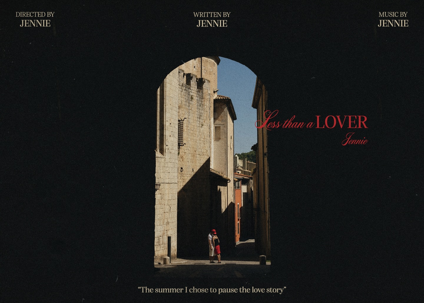 Jennie《Less than a LOVER》相關預告圖片。