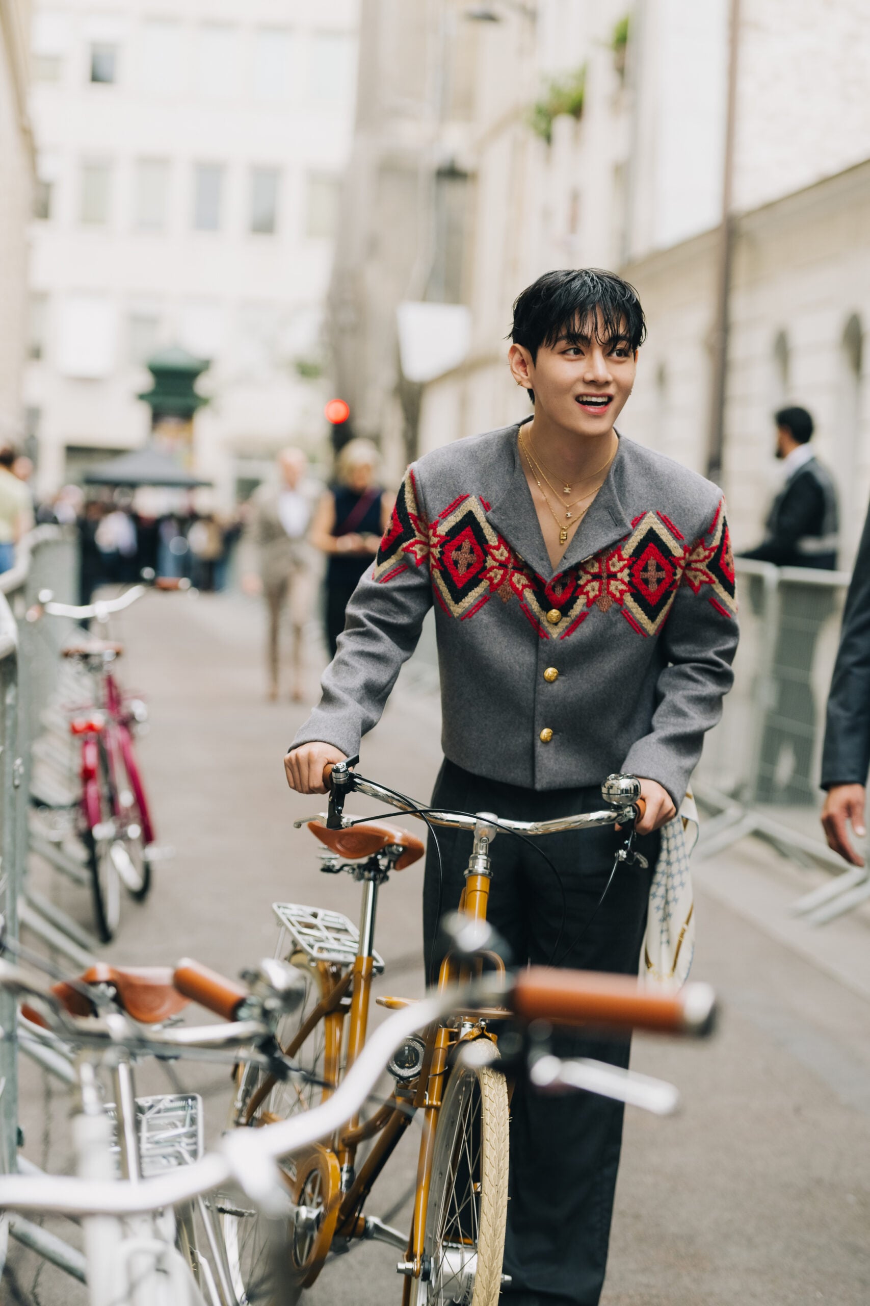 BTS V Celine Outfits And Best Style Moments